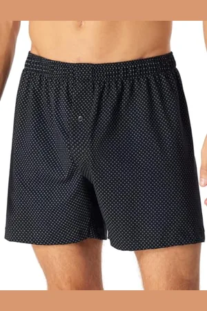 Schiesser Herren Unterwäsche Boxershort für Männer weich und bequem ohne Gummibund Bio Baumwolle - Cotton Casual