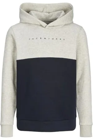 JACK&JONES JUNIOR Jjstar Jj Blocked Sweat Hood Jnr bluza z kapturem, , 152