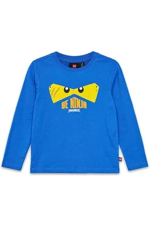 LEGO Wear Chłopięca koszulka LWTANO 703-Langarmshirt, niebieska, 110, , 110
