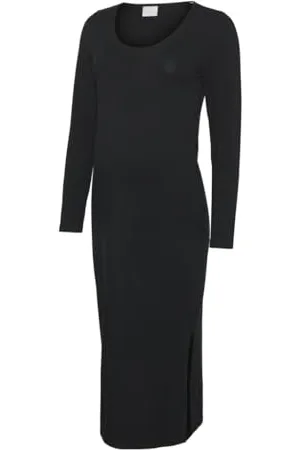 Mama;licious MAMA.LICIOUS MLEVA LS JRS MIDI sukienka NOOS, , XXL