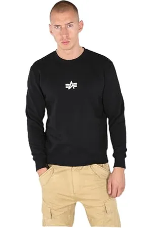 Alpha Industries Center Logo Sweater dla mężczyzn S
