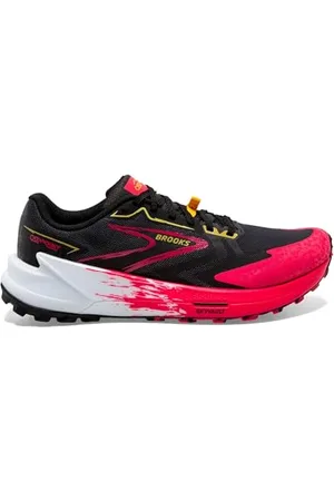 Brooks Catamount 3 Sneakersy damskie, 42,5 EU, Black Diva Pink Lemon Chrome, 42.5 EU