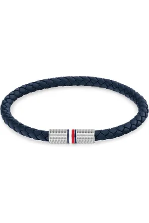 Tommy Hilfiger Biżuteria męska bransoletka granatowa - 2790460