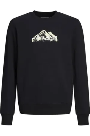 JACK&JONES JUNIOR Bluza chłopięca Jcomountain Logo Sweat Crew Neck Sn Jnr, , 140