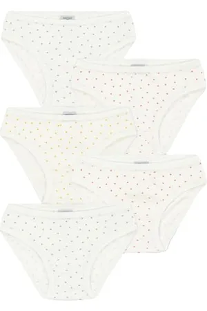 Petit Bateau Majtki (zestaw 5 sztuk) dziewczęce, , 4 lat