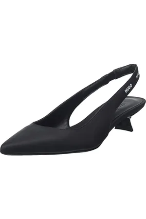 HUGO BOSS HUGO Damskie Alexis Slingback35lg SLINGBACK, Black1, 37,5 EU, , 37.5 EU
