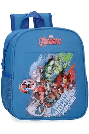 Marvel Joumma Avengers Heroes Plecak przedszkolny 21x25x10 cms 5,25l Poliester, , Talla única, plecak przedszkolny