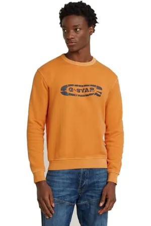G-Star RAW Destroyed g Logo Washed Sweater, , XL