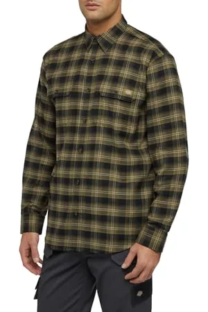 Dickies Koszula flanelowa LS, luźny krój męski, , S