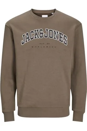 JACK&JONES JUNIOR JJECALEB Varsity Sweat Crew Neck SN JNR, , 128