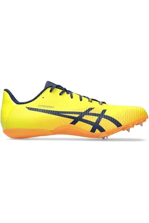 Asics Hypersprint 8 męskie buty sportowe, 45 EU, Bright Yellow Blue Expanse, 45 EU