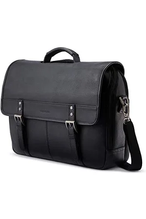 Samsonite Unisex - Klasyczna Skórzana Klapa, , Jeden Rozmiar