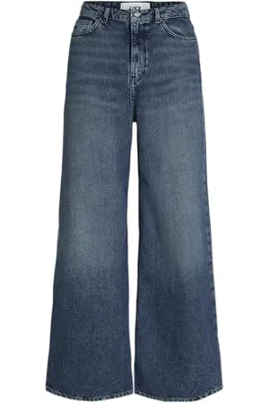 JACK & JONES Jxtokyo Wide Hw R6129 Jeans DNM Noos, , 24W / 32L