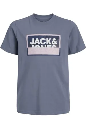 JACK&JONES JUNIOR JCOLOGAN Sommer Print Tee Crew FST JNR, , 128