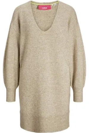 JACK & JONES JACK&JONES Jxeffie sukienka z dekoltem w serek, , M