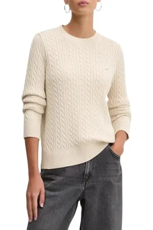 Tommy Hilfiger Damski sweter TJW Cable Essential DW0DW18683, , XL, , XL