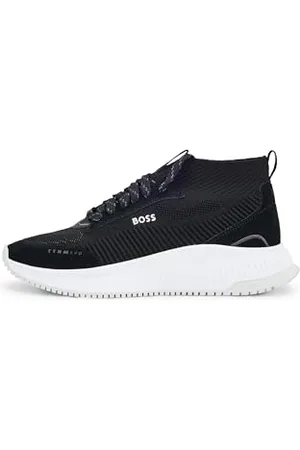 HUGO BOSS Damskie buty sportowe TTNM EVO_Slon_kn, czarne, 34, , 1 UK