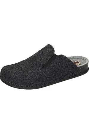 Manitu Męskie kapcie 220048-09, szare, 46 EU, , 46 EU