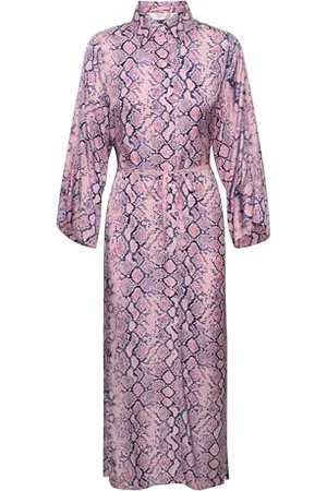 INWEAR DwynIW Dress Loose fit Ankle Length, różowy nadruk, , 42