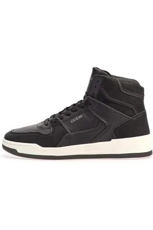 Guess Europe SAGL Męskie buty gimnastyczne Vicenza High, czarne, 42 EU, , 42 EU