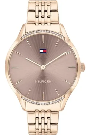 Tommy Hilfiger Damski analogowy zegarek kwarcowy Sunray, szary, bransoletka