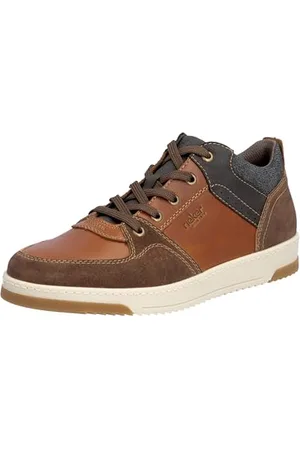 Rieker Męskie buty 17501, modne, brązowe, 45 EU, , 45 EU