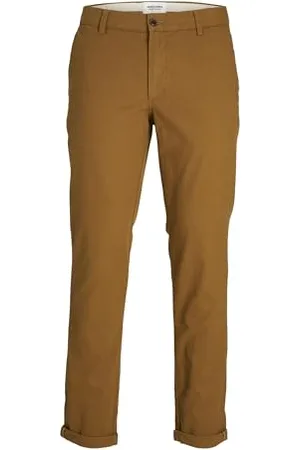 JACK & JONES Jpstmarco Jjfury ANA Noos Spodnie Chino, Monks Robe, 33W x 36L Mężczyźni, , 33W / 36L