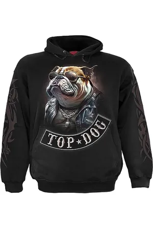 Spiral Top Dog - bluza z kapturem czarna, , M