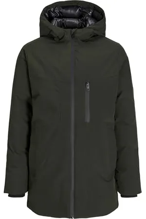 JACK & JONES JACK&JONES JUNIOR Kurtka chłopięca Jjpayne Parka Jnr Coat, , 164