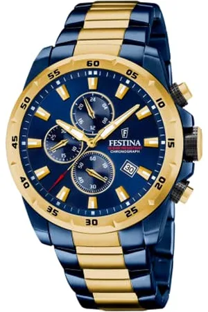 Festina Zegarek analogowy dla dorosłych unisex z paskiem ze stali nierdzewnej F20564/1, , bransoletka