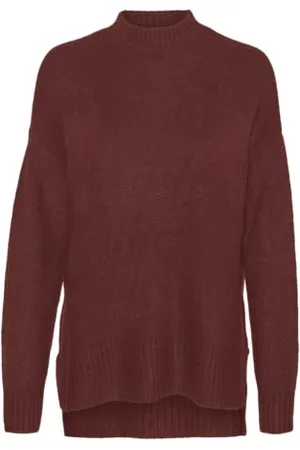 VERO MODA Damski sweter z dzianiny Vmlefile Oversize Boxy Blouse Noos, , M