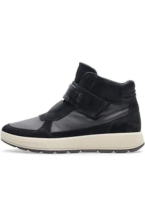 ARA Damskie buty sportowe Roma Sneakers, czarne, 43 EU szerokie, , 43 EU Weit