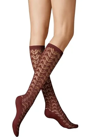 Kunert Damskie podkolanówki Ajour Fashion, , 35-38 EU
