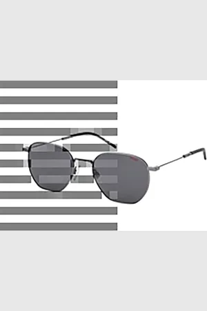 HUGO BOSS HUGO HG 1060/S Okulary Słoneczne KJ1 DARK RUTHENIUM 54/21/150 Mężczyzna