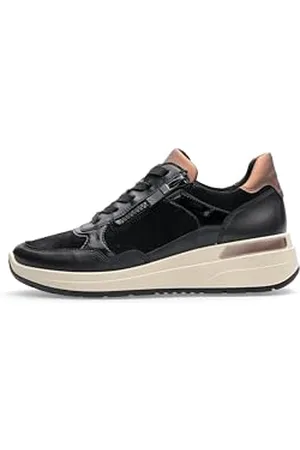 ARA Damskie buty sportowe Garda, czarne, orzechy, 35 EU szerokie, , 35 EU Weit