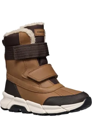 Geox J Flexyper Plus Boy, Dzieci Snowbut, Kawa Tobacco, 36 EU