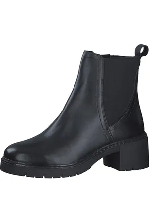 Marco Tozzi Damskie buty 2-25467-43 Chelsea, czarne, 40 EU, , 40 EU