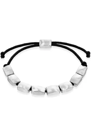 Calvin Klein Męska bransoletka CK METALLIC WAVES Collection ze stali nierdzewnej - 35100035, Jeden rozmiar, Stal nierdzewna, Bez kamieni szlachetnych