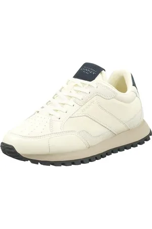 GANT FOOTWEAR Męskie buty sportowe LUCAMM, kremowe/granatowe, 45 EU, , 45 EU