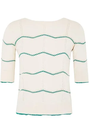Morgan Damski sweter Muce Ivory TS, , S
