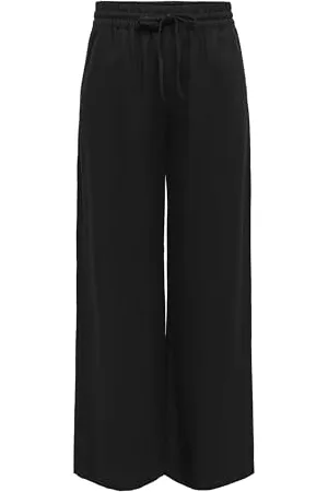 JDY SAY Linen HW Wide Pant WVN NOOS, , (M) W / 32L