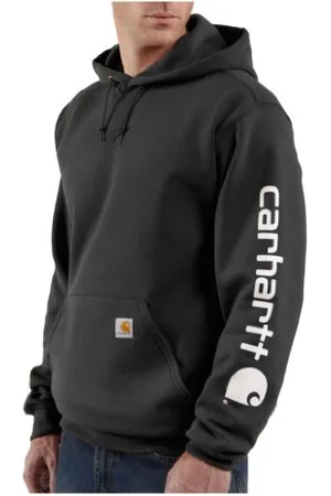 Carhartt Męska bluza z kapturem z logo, , L