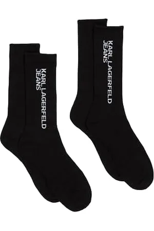 Karl Lagerfeld MĘSKIE, ZESTAW SKARPET Z LOGO (2 SZT.), , 42/46