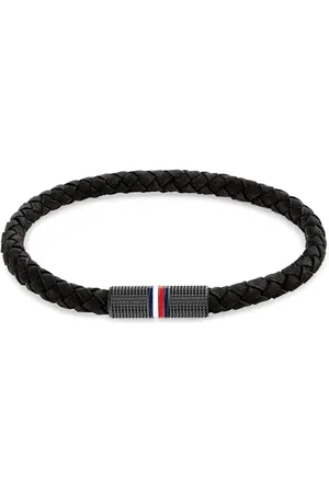 Tommy Hilfiger Biżuteria męska bransoletka czarna - 2790459