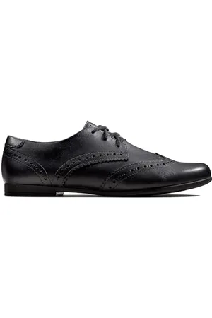 Clarks Derby dziewczęce Scala Lace Y Derby, czarny - - 37 EU Weit