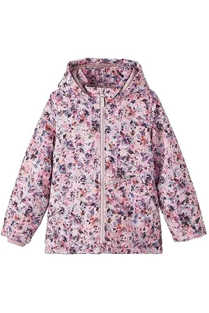 NAME IT Kurtka damska Nkfmaxi Flower Dream Noos, Liliowa pamiątka, 146 EU