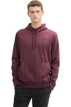 TOM TAILOR Męska bluza z kapturem z logo, , XL