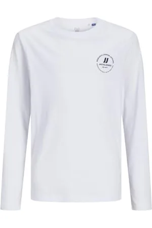 JACK&JONES JUNIOR Chłopięca koszulka z długim rękawem Jjeswift Tee Ls Noos Mni, , 110