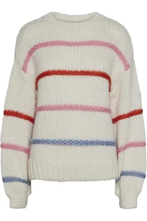 Pieces® Pcnavine Ls O-Neck Knit Bc, , S