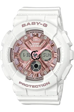 Casio Damski analogowy – cyfrowy zegarek kwarcowy z bransoletką z żywicy, , sport